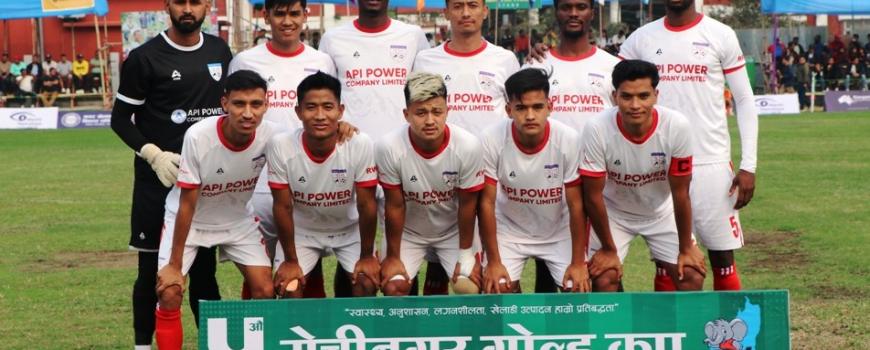 पाँचौँ मेचीनगर गोल्डकपमा चर्च बोइज च्याम्पियन 