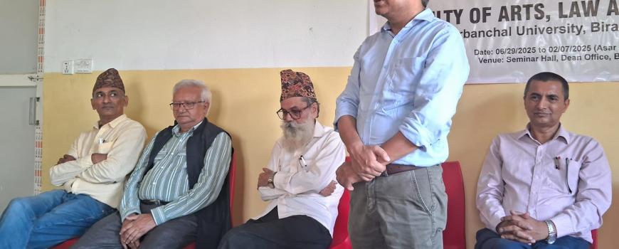 अनुसन्धानात्मक लेख लेखन तथा प्रकाशन सम्बन्धी तालिम सम्पन्न