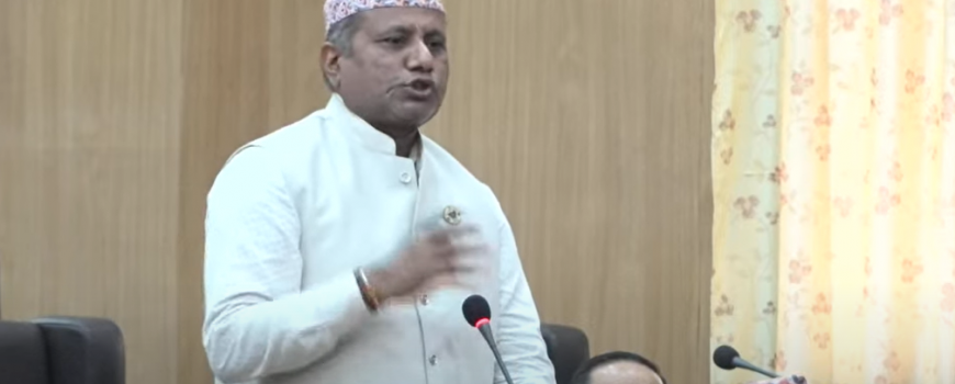 हुलाकी सडक नबनेको भन्दै आमरण अनशन बस्ने सांसद भीम पराजुलीको घोषणा 