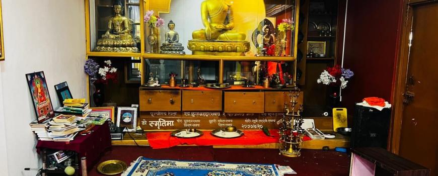 खाँदवारीकाे त्रिरत्न बुद्ध विहार तोडफोड