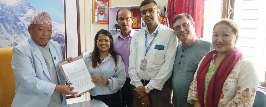 कोशीमा बाल सहभागिता सुनिश्चित गर्न  मन्त्रीलाई १४ संस्थाको  ७ बुँदे सुझाव