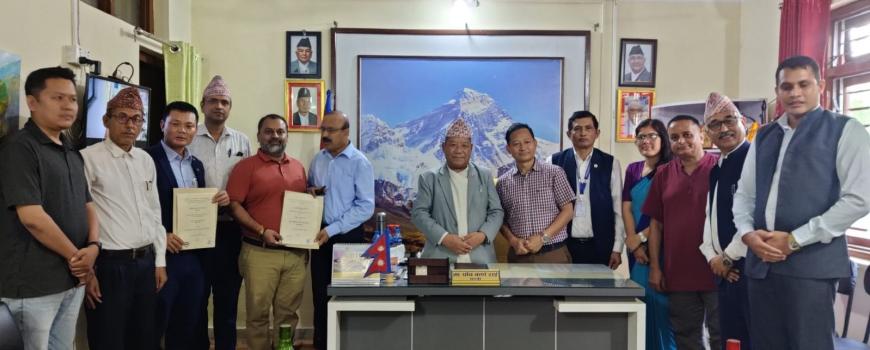 कोशीमा प्राविधिक तथा व्यावसायिक शिक्षामा निजी क्षेत्रको संलग्नताका लागि त्रिपक्षीय समझदारी