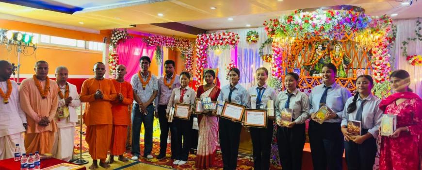 इस्कोन इटहरीको वक्तृत्वकला प्रतियोगितामा सीबी कलेज प्रथम