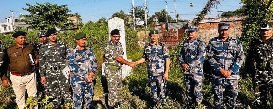 राजस्व चुहावट नियन्त्रणको लागि भन्दै एपीएफका चार एसएसपी सीमा नाकामा