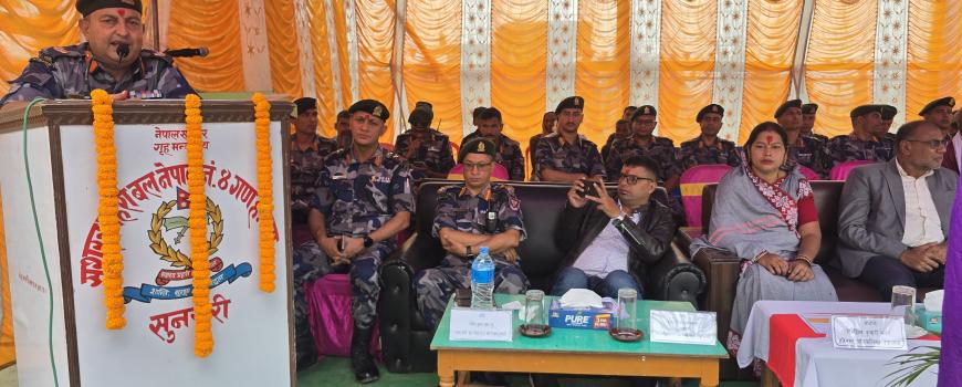 सशस्त्र प्रहरीको बसन्तपुर  बीओपीको सेवा आफ्नै भवनबाट