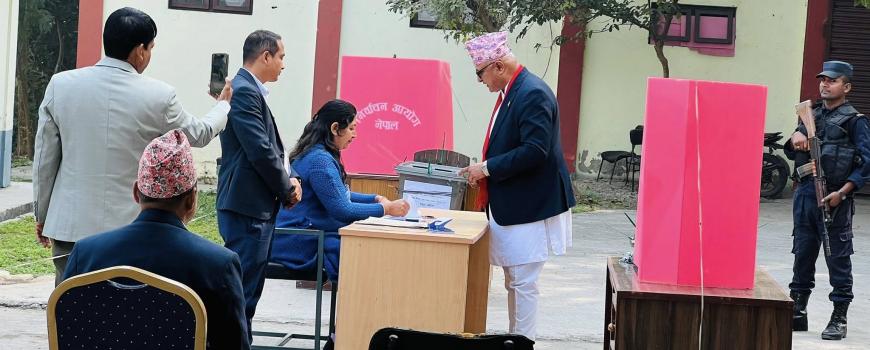 राष्ट्रिय सभा सदस्यका लागि कोशी प्रदेशमा मतदान सुरू 