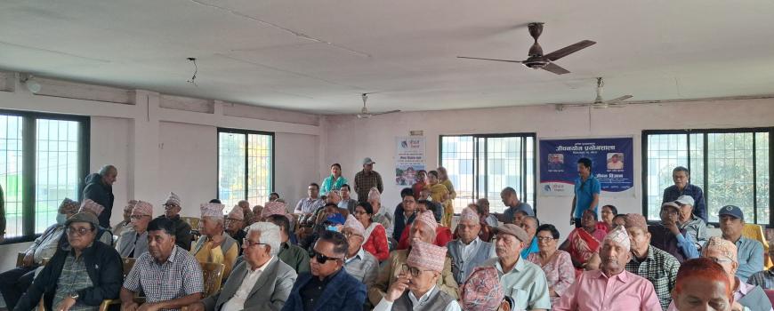 माेरङ ४ मा बौद्धिक वर्ग सम्मिलित जीवन घिमिरे जिताऊँ अभियानले काम थाल्यो माेरङ ४ मा बौद्धिक वर्ग सम्मिलित जीवन घिमिरे जिताऊँ अभियानले काम थाल्यो