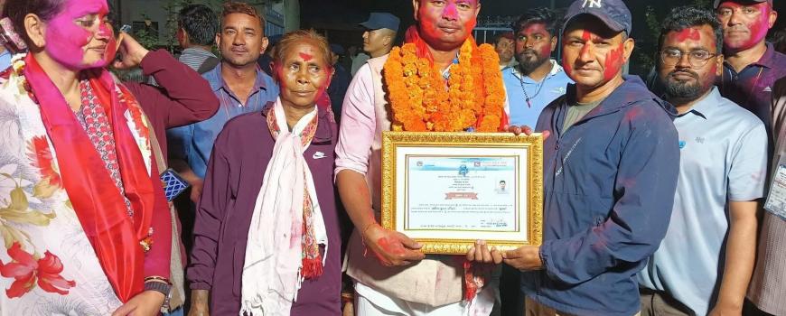 खेल मैदानबाट संसद्सम्मको यात्रामा अशोककुमार चौधरीको दोस्रो इनिङ