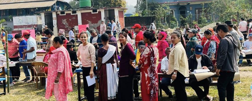 कोशीमा ३५ प्रतिसत भन्दा बढि मत खस्यो 