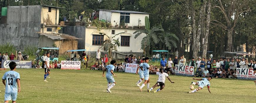 आयोजकलाई पराजित गर्दै बसाह क्लब कृष्णप्रसाद भट्टराई स्मृति गोल्डकपको फाइनलमा 