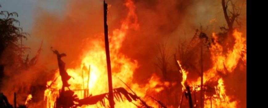 उदयपुरमा आगलागीमा परेर दुई जनाको मृत्यु 