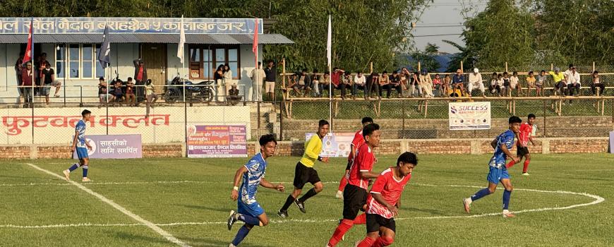 अन्तर्राष्ट्रिय आमन्त्रण भरौल गोल्डकपमा पथरी स्पोर्टिङको विजयी सुरुवात