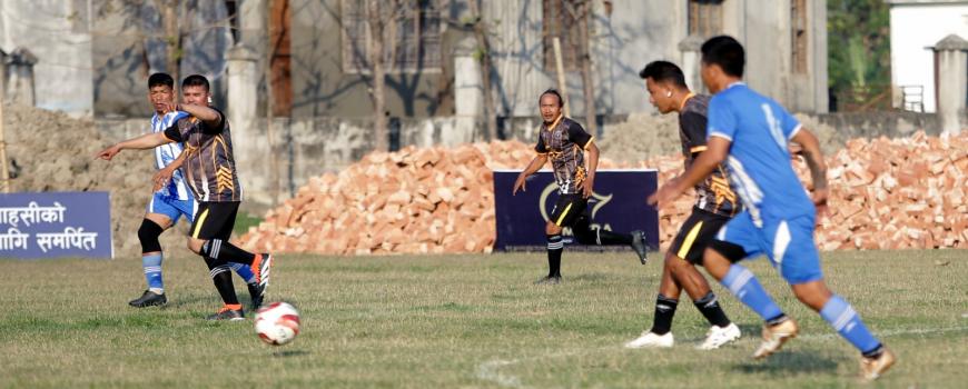 आयोजक हाम्रो इटहरी भेट्रान  सेमिफाइनलमा, तीर्थ याक्सोको ह्याट्रिक