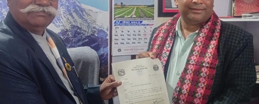 कोसी खेलकुद बोर्डले पायो नेतृत्व, सुनसरीका विप्लव घोष सदस्य सचिवमा नियुक्त