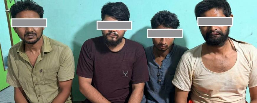 परोपकार घाटमा मध्यरातमा अश्लील गतिविधि गर्ने चार जना पक्राउ परोपकार घाटमा मध्यरातमा अश्लील गतिविधि गर्ने चार जना पक्राउ
